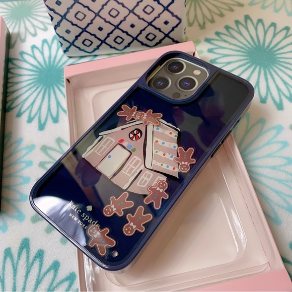 Kate Spade Gingerbread iPhone 13 pro Case - Picture 4 of 6